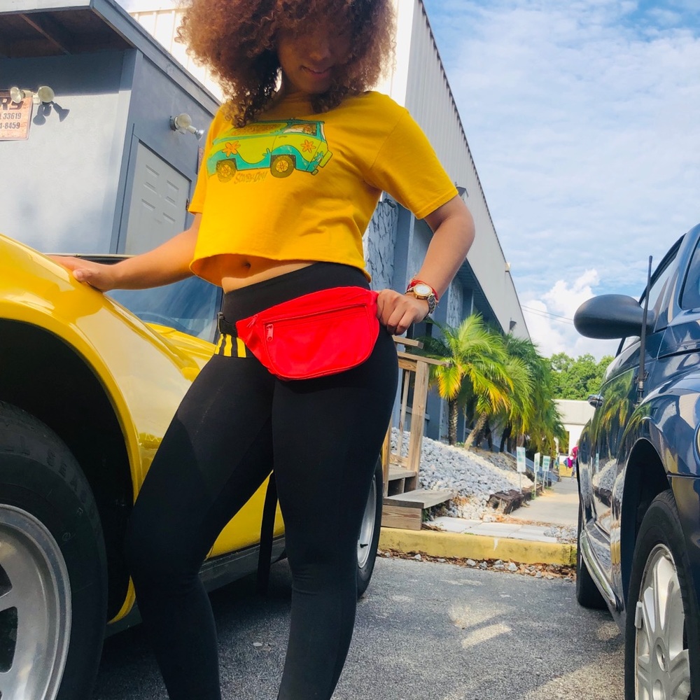 Red Fanny Pack - Picture 3 of 7